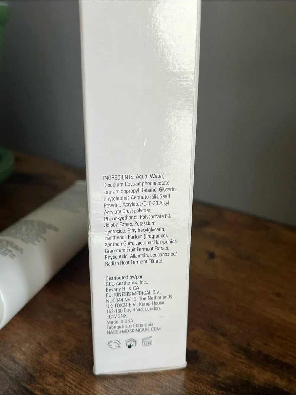 NassifMD Dawn to Dusk Exfoliate + Cleanse Facial Cleanser — 120 ml